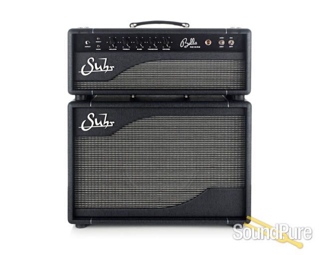 Suhr Bella Reverb Head & Cabinet, Black - Used — image 1