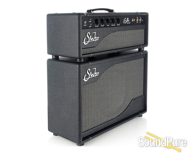 Suhr Bella Reverb Head & Cabinet, Black - Used — image 3