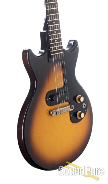 Gibson Vintage Melody Maker Sunburst Electric #83981 - Used — image 2