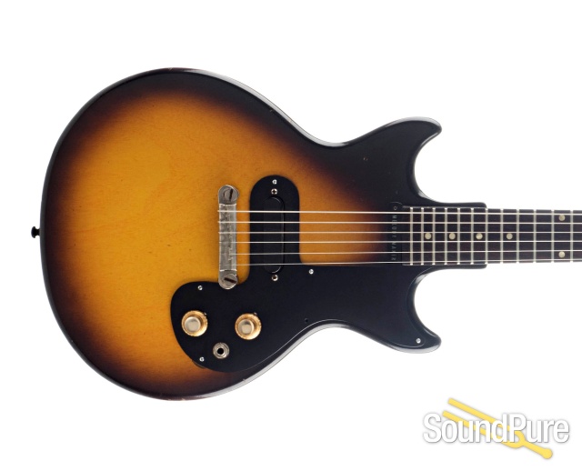 Gibson Vintage Melody Maker Sunburst Electric #83981 - Used — image 8