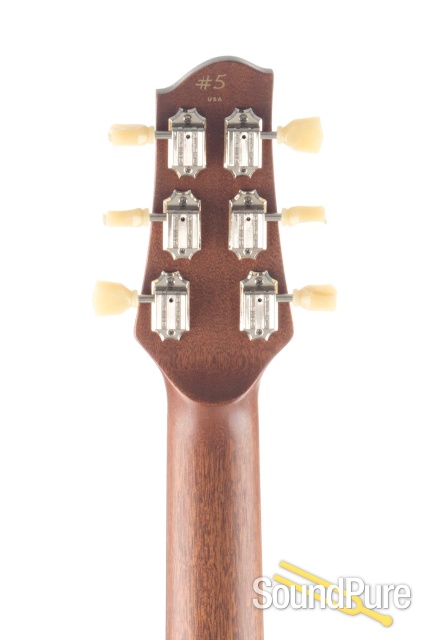 Michael Tuttle Jr. Deluxe Black Nitro Electric Guitar #5 — image 4