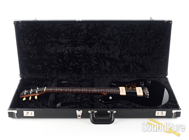 Michael Tuttle Jr. Deluxe Black Nitro Electric Guitar #5 — image 5