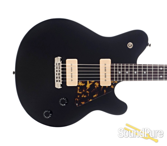 Michael Tuttle Jr. Deluxe Black Nitro Electric Guitar #5 — image 9