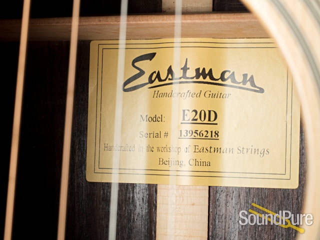 Eastman E20D Adirondack/Rosewood #13956218 - B-Stock — image 8