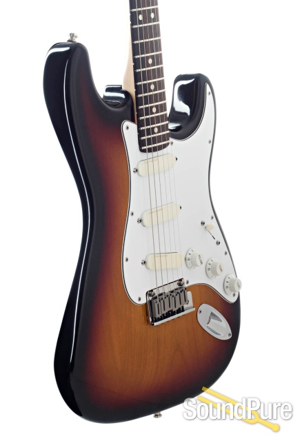 Fender American Strat Plus 2-Tone Sunburst #E476176 - Used — image 2