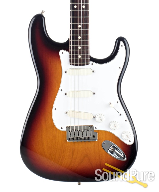 Fender American Strat Plus 2-Tone Sunburst #E476176 - Used — image 1