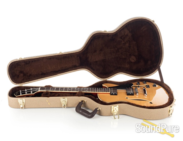 Comins GCS-1 Blonde Semi-Hollow Electric #112289 — image 5