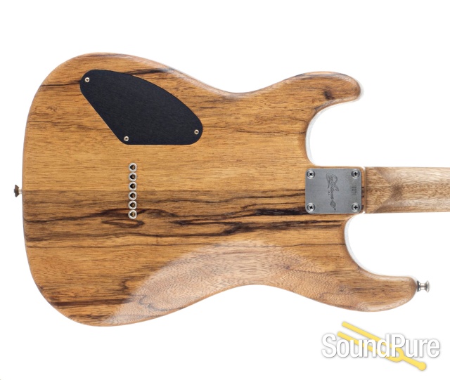 Luxxtone El Machete Black Limba Electric Guitar #0271 - Used — image 7