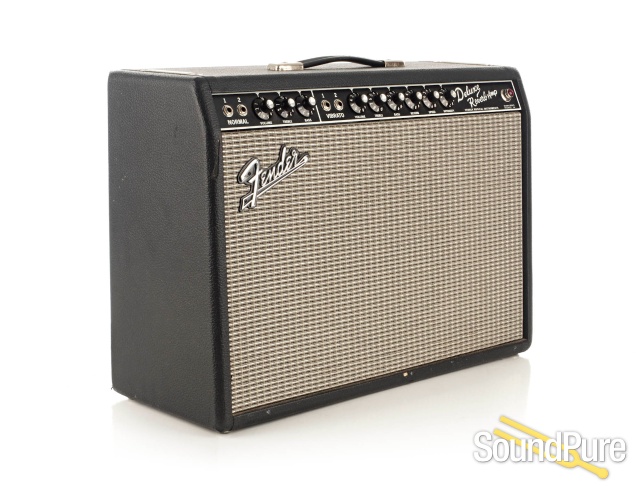 Fender '65 Deluxe Reverb Reissue 22w Guitar Amp - Used — image 7