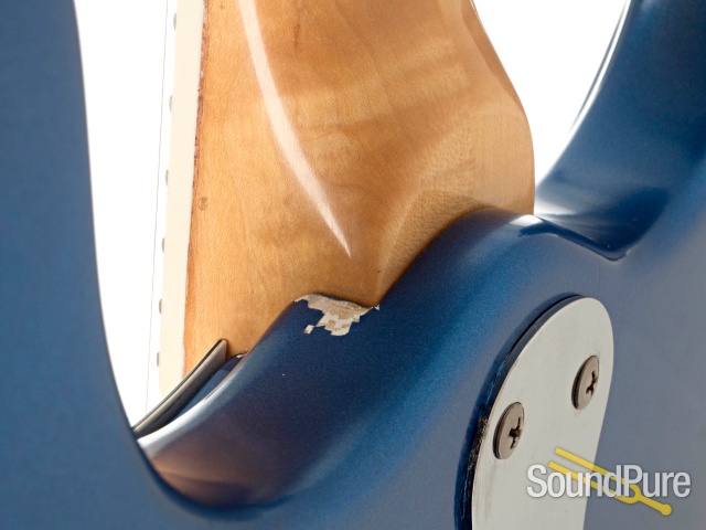 Mosrite Moseley Blue Electric Guitar #V5536 - Used — image 7