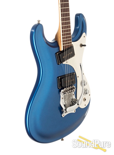 Mosrite Moseley Blue Electric Guitar #V5536 - Used — image 8
