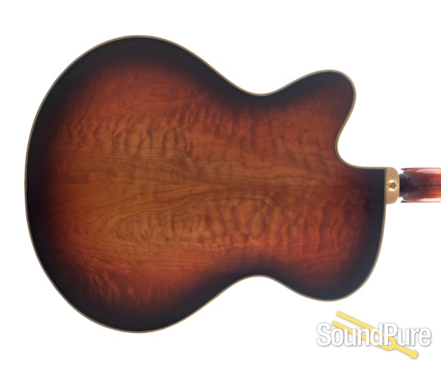 Comins Classic Autumn Burst Archtop Guitar #0175 - Used — image 4