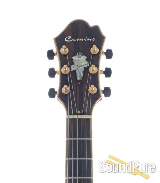 Comins Classic Autumn Burst Archtop Guitar #0175 - Used — image 7