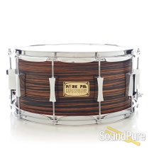 Pork Pie 6.5x14 Maple Snare Drum Macassar Ebony Veneer Pork Pie 6.5x14 Maple Snare Drum Macassar Ebony Veneer