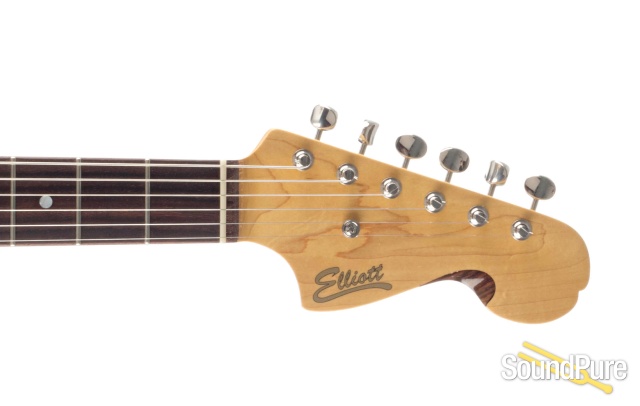 Elliott James Duke 357 Black Sparkle Electric Guitar #JD0055 — image 3