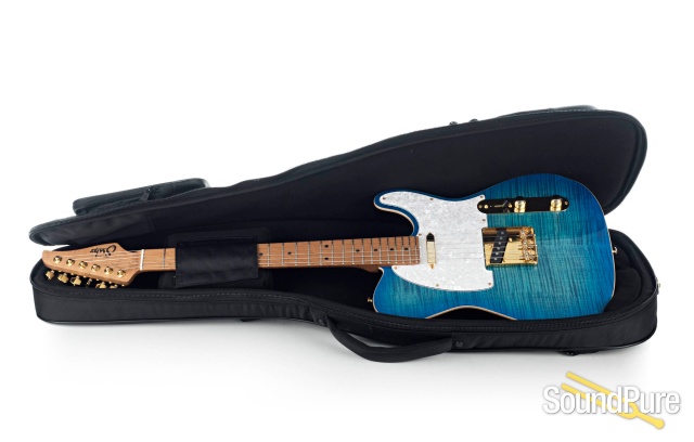 Suhr Classic T Aqua Blue Burst Electric #JS5J9L — image 6