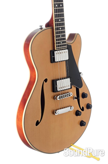 Comins GCS-1ES Vintage Blonde Semi-Hollow Electric #112199 — image 3