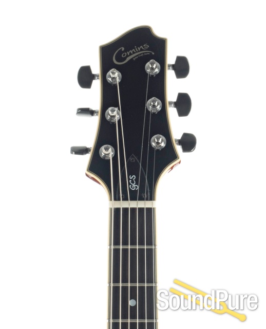 Comins GCS-1ES Vintage Blonde Semi-Hollow Electric #112199 — image 4