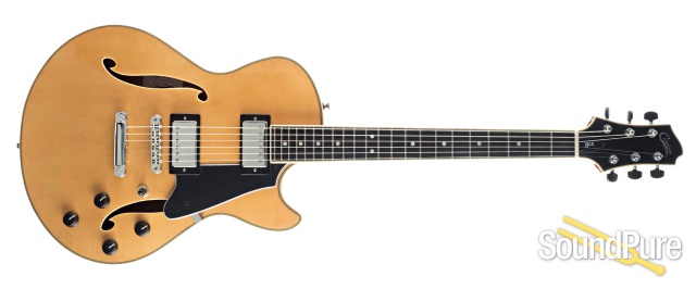 Comins GCS-1ES Vintage Blonde Semi-Hollow Electric #112199 — image 9