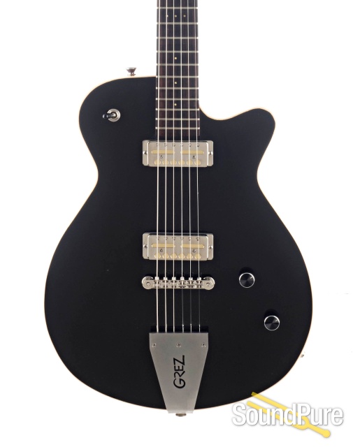 Grez Guitars The Mendocino Black Top Electric #1907D - Used