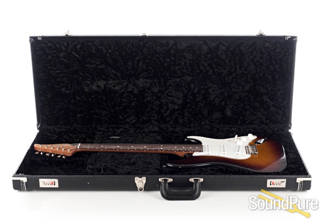 Suhr Classic S Antique 2-Tone Tobacco Burst Electric #JS9A4U — image 6