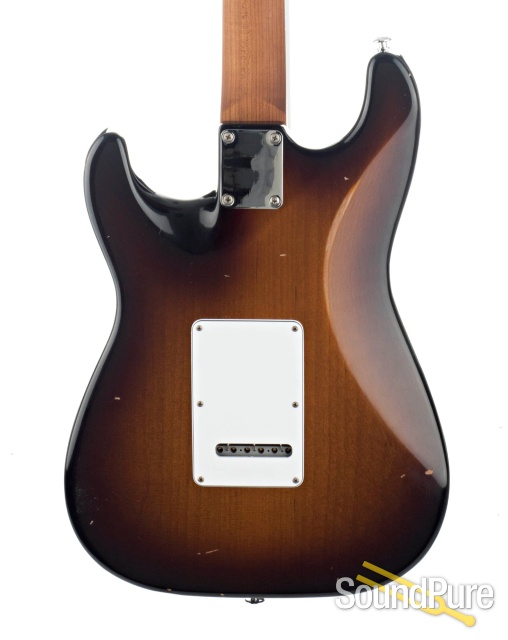 Suhr Classic S Antique 2-Tone Tobacco Burst Electric #JS9A4U — image 7