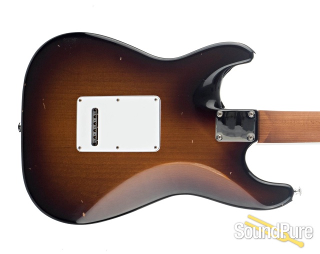 Suhr Classic S Antique 2-Tone Tobacco Burst Electric #JS9A4U — image 8