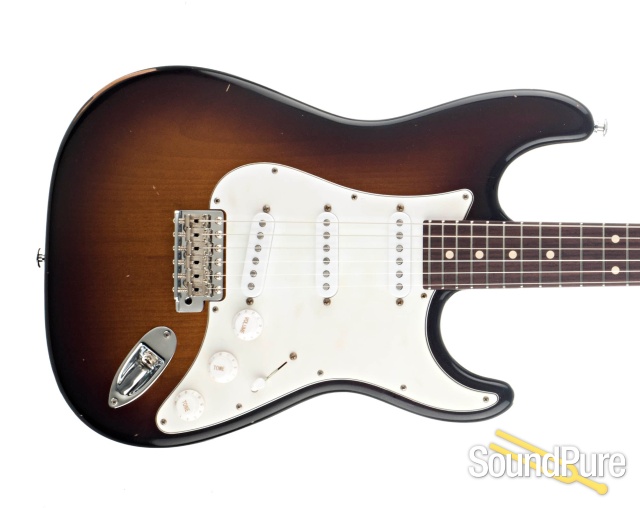 Suhr Classic S Antique 2-Tone Tobacco Burst Electric #JS9A4U — image 10