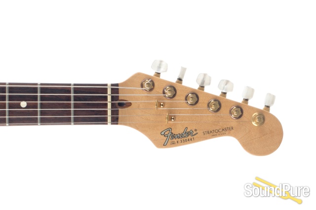 Fender 1983 Elite Strat Black #E330441 - Used — image 4