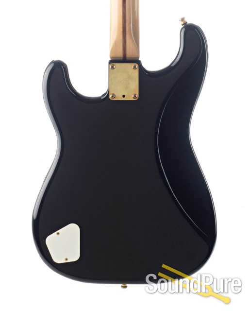 Fender 1983 Elite Strat Black #E330441 - Used — image 8