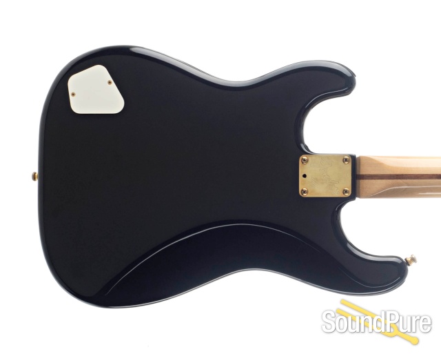 Fender 1983 Elite Strat Black #E330441 - Used — image 9
