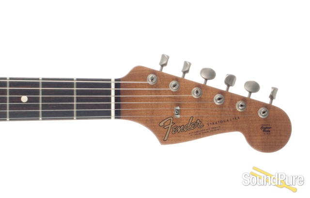 Fender CS '64 Strat Journeyman Sonic Blue #R98322 - Used — image 4