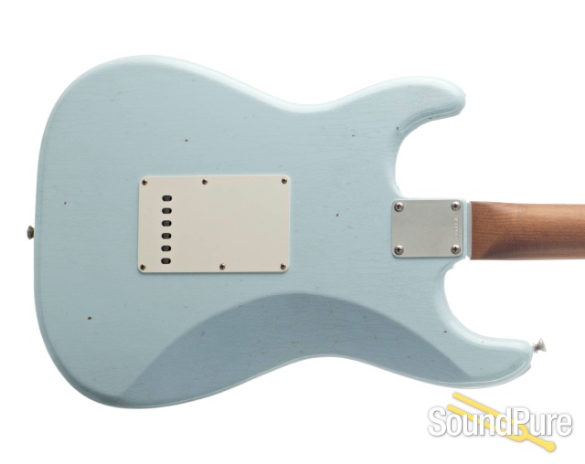 Fender CS '64 Strat Journeyman Sonic Blue #R98322 - Used — image 9