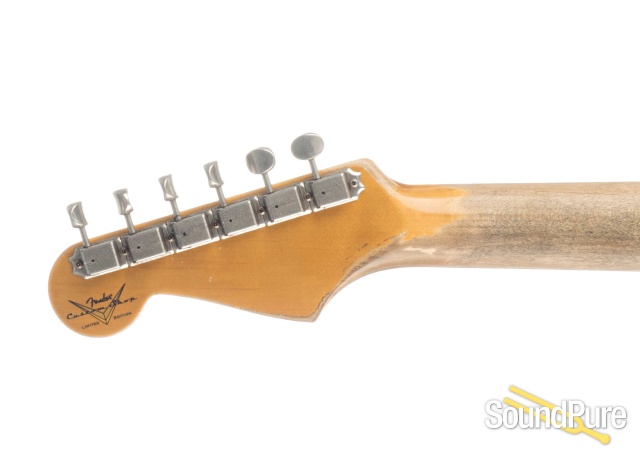 Fender CS LTD '63 Strat Relic Tangerine #CZ542529 - Used — image 5