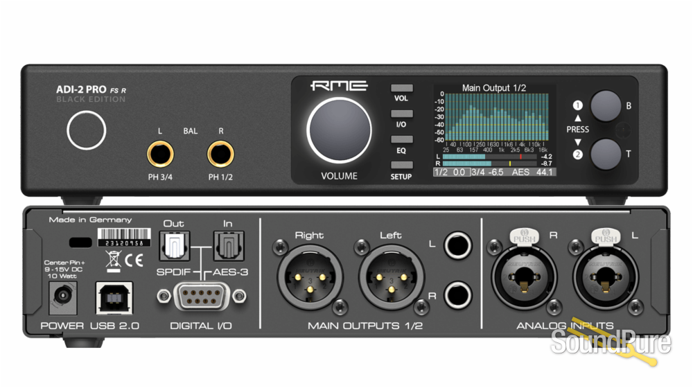 RME ADI2Pro FS R Black Edition AD/DA Converter