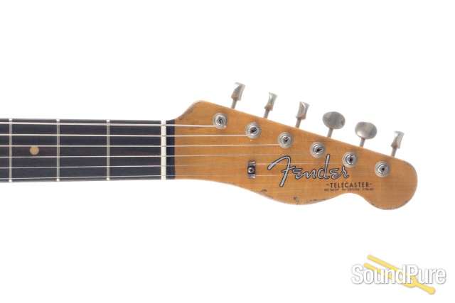 Fender CS LTD '63 Telecaster Tangerine Relic #C254251 - Used — image 4