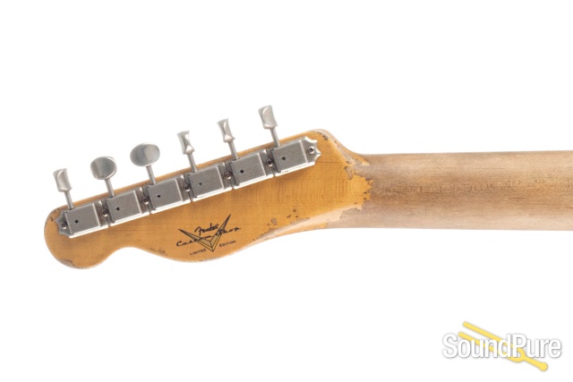 Fender CS LTD '63 Telecaster Tangerine Relic #C254251 - Used — image 5