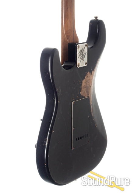 Mario Guitars S-Style Black SSS Electric #120487 — image 6