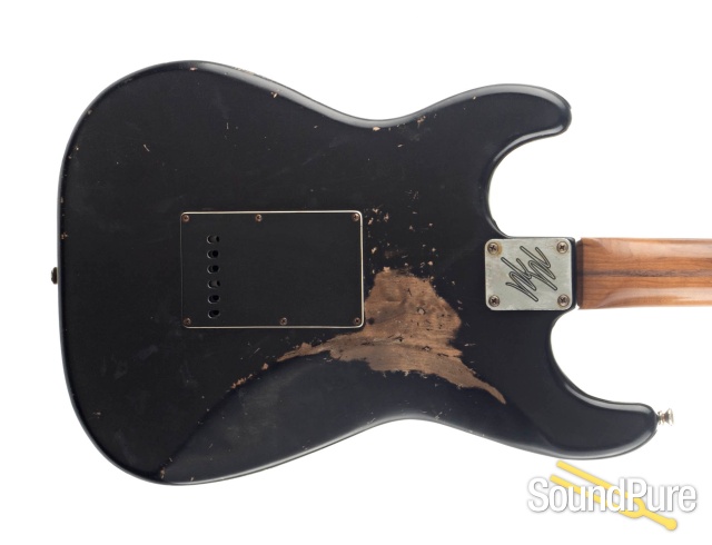 Mario Guitars S-Style Black SSS Electric #120487 — image 8