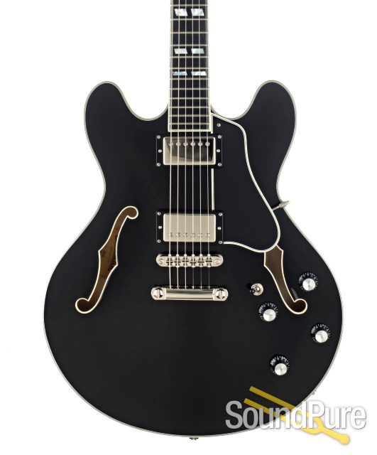 Eastman T486-BK Black Thinline Electric #15950594 — image 1