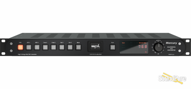 SPL Mercury Mastering D/A Converter - All Black — image 1