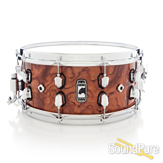 Mapex 6.5x14 Black Panther Shadow Birch/Walnut Snare Drum — image 1