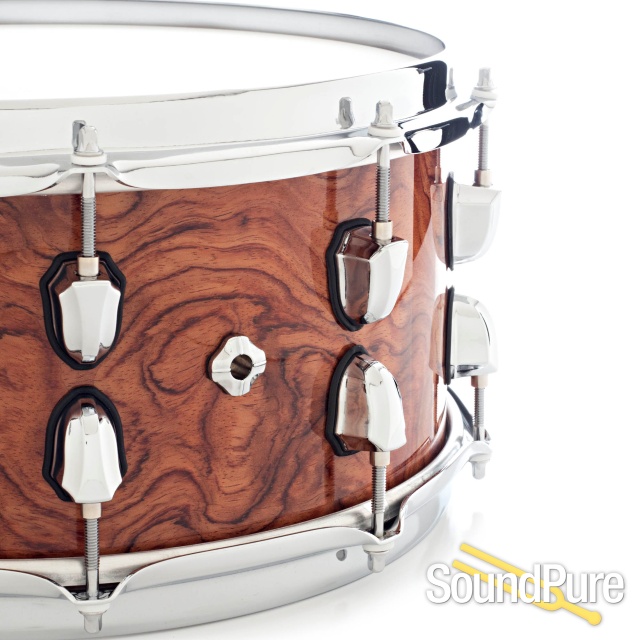 Mapex 6.5x14 Black Panther Shadow Birch/Walnut Snare Drum — image 3