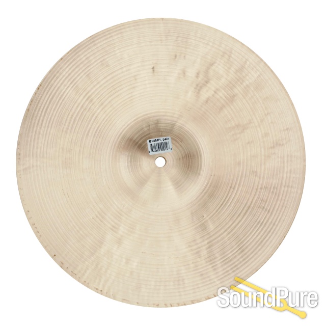 Meinl 14" Byzance Traditional Medium Hi-Hat Cymbal Pair — image 3