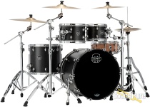 Mapex 4pc Saturn Rock Drum Shell Pack Satin Black Mapex 4pc Saturn Rock Drum Shell Pack Satin Black