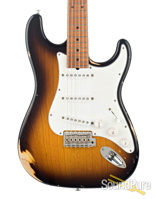 Suhr Custom Classic S Antique 2-Tone Tobacco Burst #JS6K9U — image 1