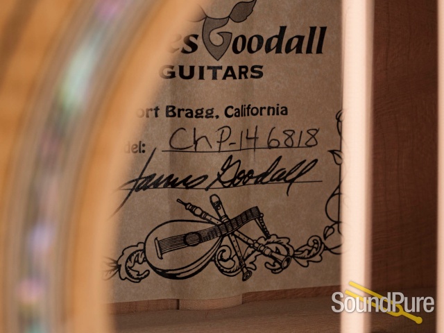 Goodall Cherry/Torrefied Sitka Parlor Acoustic Guitar #6823 — image 3