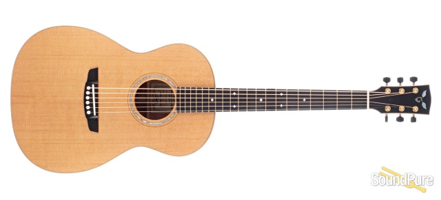 Goodall Cherry/Torrefied Sitka Parlor Acoustic Guitar #6823 — image 9