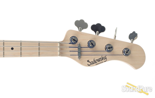 Sadowsky MV4E Black Electric Bass Guitar #ME10986 — image 5