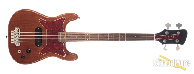 Serek Midwestern Aged Walnut Short Scale Bass #MW-079 — image 8
